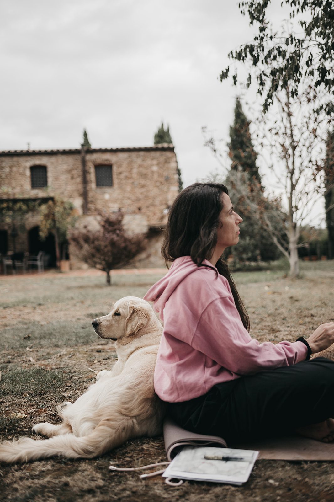 Núria con Mel